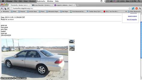 craigslist huntsville alabama cars and trucks for sale by owner|huntsville alabama pickup trucks.